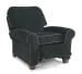 Thornton - High-Leg Recliner - Dark Gray