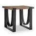 Bowden - Rectangular End Table - Rustic Honey