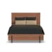 Lincoln - Queen Panel Bed - Warm Walnut