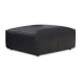 Form - Leather Ottoman - Vantage Black