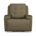 Iris - Power Recliner With Power Headrest - Khaki
