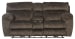 Sedona - Power Lay Flat Reclining Console Loveseat With Power Adjustable Headrest & Lumbar - Mocha