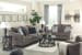 Nemoli - Slate - 4 Pc. - Sofa, Loveseat, Chair And A Half, Ottoman