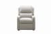 Jamie - Children's Recliner, Push Thru The Arm - Light Gray