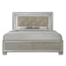 Platinum - Queen Platform Storage Bed - Сhampagne