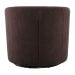 Dior - Swivel Chair - Feather Chocolate