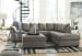 Darcy - Cobblestone - Left Arm Facing Sofa, Right Arm Facing Corner Chaise Sectional