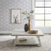 Modern Farmhouse - Oversized Square Cocktail Table - White