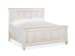 Newport - King Panel Bed, 2 Nightstands And Drawer Dresser With Landscape Mirror - Alabaster