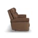 Alexander - Power Reclining Sofa With Console, Power Headrest & Lumbar - Khaki Brown