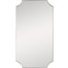 Lennox - Scalloped Corner Mirror - Brass