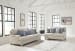 Traemore - Linen - 5 Pc. - Sofa, Loveseat, Chair And A Half, Ottoman, Accent Chair