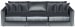 Remington - 3 Piece Modular Sofa - Slate