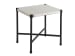 Pavlova - Rectangular End Table - White