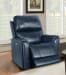 Westmont - Power Recliner With Power Recline, Power Headrest, Power Lumbar, Wireless Charger And Cupholder (Zero-Gravity) - Blue
