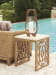 Los Altos Valley View - Square End Table - Light Brown - Wood