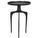 Accent Table - Raw Dark Brown