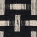 Preston - 2.6' x 8' Rug - Black/Ivory