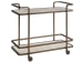 Modern - Bar Cart - Aged Gold