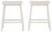 Stuven - White - Stool (Set of 2)