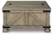 Aldwin - Gray - Cocktail Table With Storage - Square