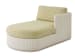 Ocean Breeze Promenade - Raf Chaise - White / Beige