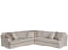 Hadlee - Loveseat 3 Piece Sectional - Gray