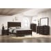 Beaumont - King Panel 5 Piece Bedroom Set - Merlot