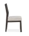 Tauren - Upholstered Side Chair With Solid Back (Set of 2) - Coffee Bean