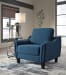 Jarreau - Blue - 2 Pc. - Queen Sofa Sleeper, Chair
