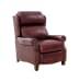 Meade - Recliner-Push Thru The Arm - Dark Red