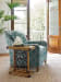 Twin Palms - Angler Accent Table - Light Brown