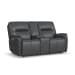 Wilson - Power Reclining Loveseat With Console And Power Headrests - Thunder