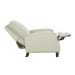 Melrose - Push Thru The Arm Recliner - Cream