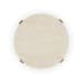Eclipse - Round End Table - Light Brown / Beige