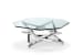 Lenox Square - Octagonal Cocktail Table - Nickel