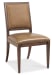 Archives - Leather Side Chair - Light Brown