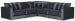 Remington - 5 Piece Modular Sectional - Slate