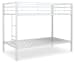 Broshard - White - Twin/twin Metal Bunk Bed