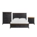 Montrose - King Storage 3 Piece Bedroom Set - Espresso & Brown