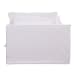 Olivia - Left Arm Facing Chair Performance Fabric - White