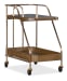 Commerce And Market - Walnut Wine and Bar Cart - Light Caramel