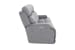 Ashbee - Power Sofa With Power Recline, Power Headrest, Zero Gravity And 3" Footrest Extension - Dolphin