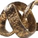 Trefoil Knot - Sculpture - Bronze / Gold