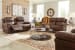 Edmar - Chocolate - 3 Pc. - Power Sofa, Loveseat, Recliner