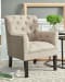 Drakelle - Beige/Taupe - Accent Chair