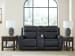 5Z-Comfort - Relaxation - Onyx - Power Recline Loveseat / Console / Adjustable Headrest