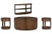 Connolly - Lift Top Cocktail Table With 2 End Tables And Sofa Table - Brown