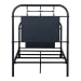 Vintage Series - Twin Metal Bed - Navy
