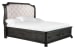 Bellamy - Complete Queen Sleigh Storage Bed - Peppercorn